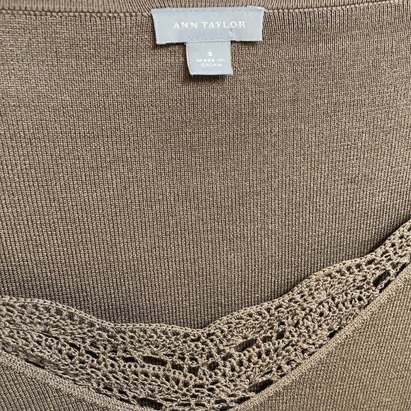 Brown Silk Knit Top - Picture 2 of 5